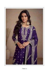 Antique Fashion 1 Kurti Plazoo Set Collection  - S, colour 1