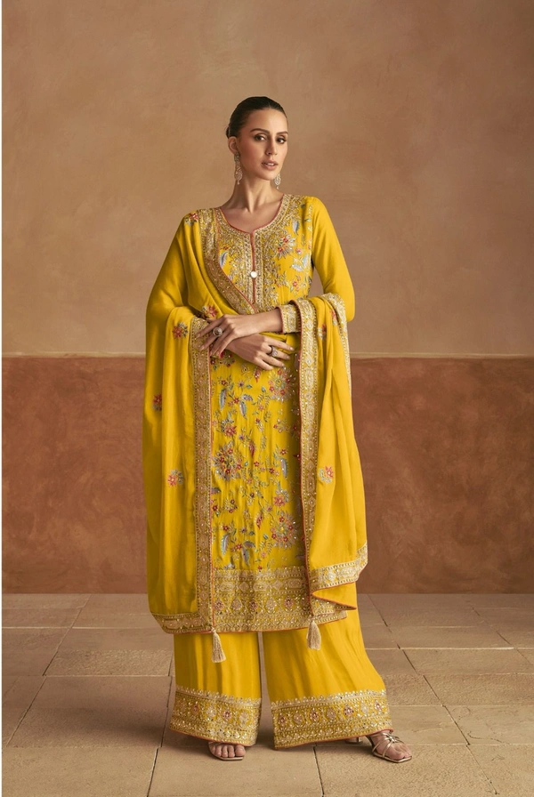 Antique Fashion 1 Kurti Plazoo Set Collection  - L