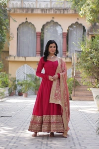 Antique Fashion 1 Gown duppta - xl, colour 1