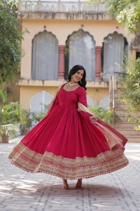 Antique Fashion 1 Gown duppta - xl, colour 1