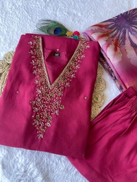 Antique Fashion 1 kurti pant set - S, colour 2
