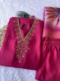 Antique Fashion 1 kurti pant set - S, colour 2