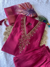 Antique Fashion 1 kurti pant set - S, colour 2