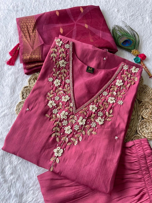 Antique Fashion 1 kurti pant set - S (36), colour 2