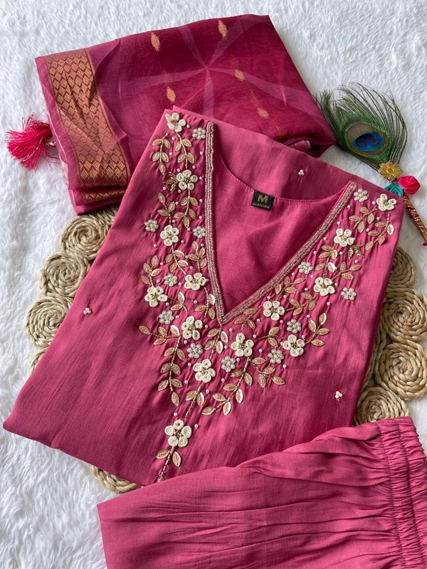Antique Fashion 1 kurti pant set - S (36), colour 2