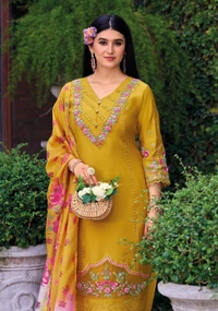Antique Fashion 1 Kurti Pent collection  - M
