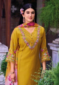 Antique Fashion 1 Kurti Pent collection  - M