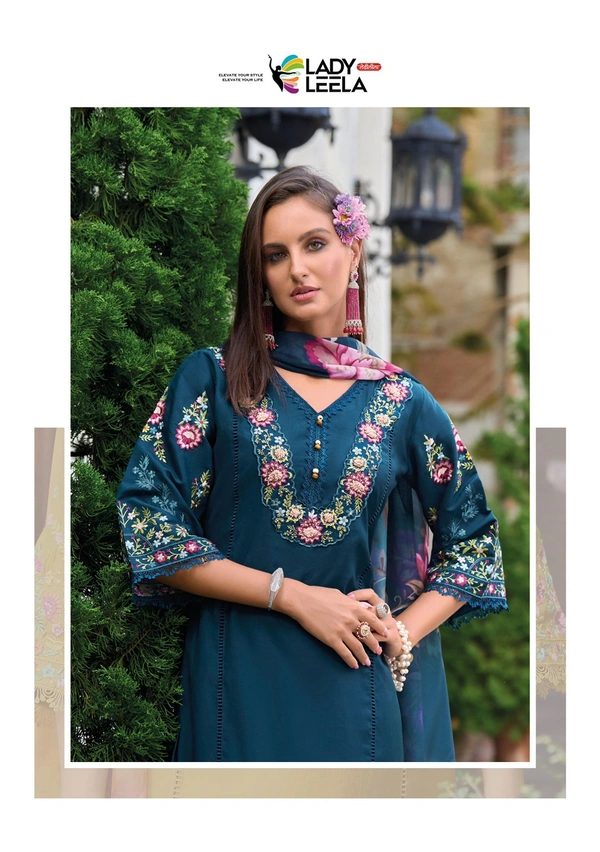 Antique Fashion 1 Kurti Pent collection  - Xl