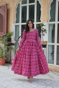 Antique Fashion 1 Anarkali Suit Set Collection  - Xl, colour 2