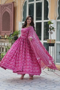 Antique Fashion 1 Anarkali Suit Set Collection  - Xl, colour 2