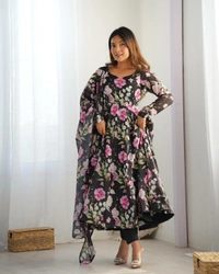 Antique Fashion 1 Anarkali Suit Set - S
