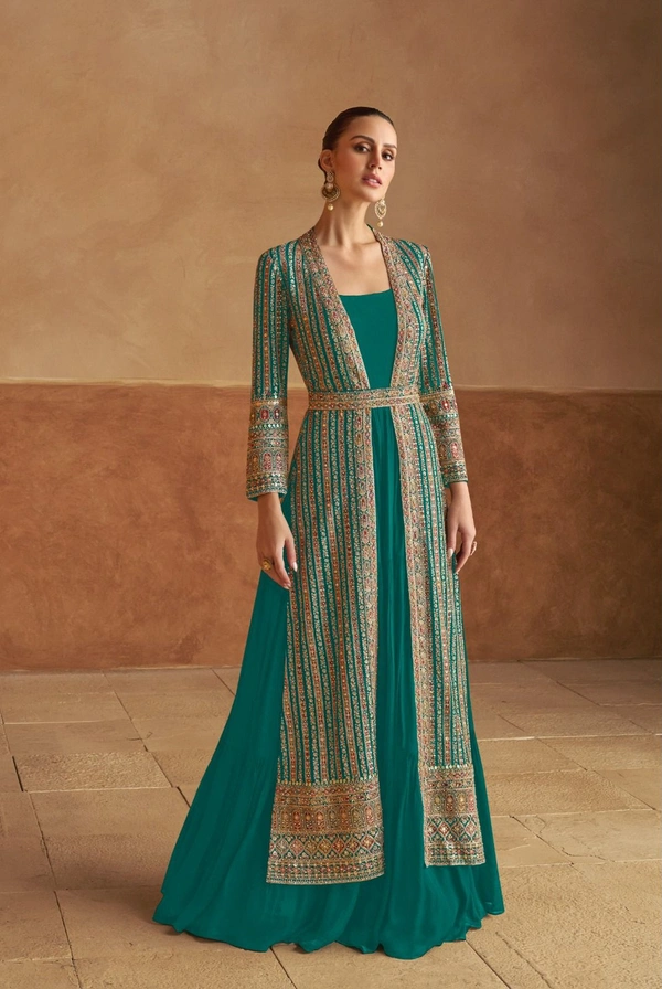 Antique Fashion 1 wedding collection  - Teal