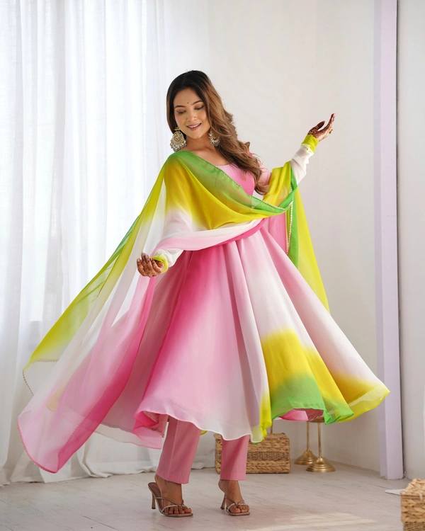 Antique Fashion 1 Anarkali Suit Set Collection  - L, colour 3