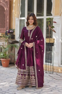 Antique Fashion 1 Gown Duppta - Xxl