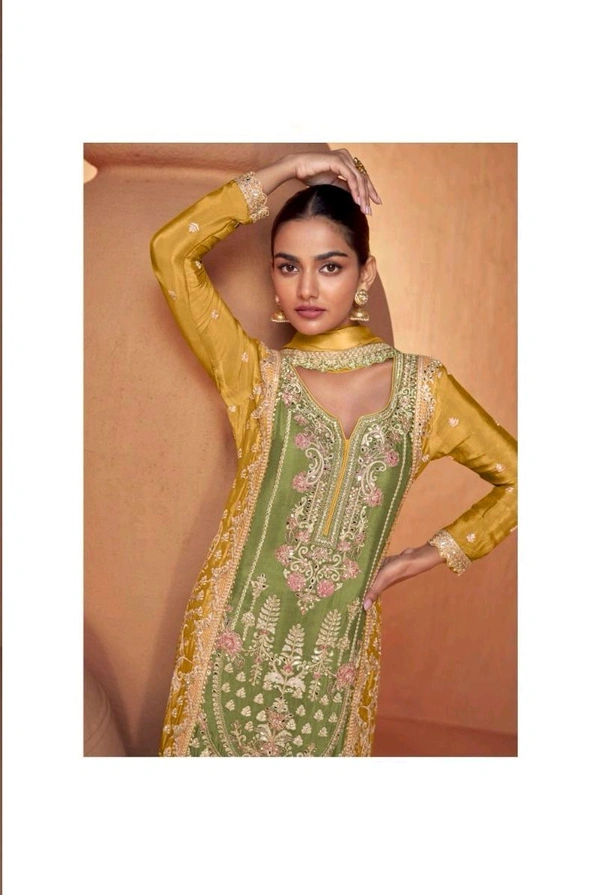 Antique Fashion 1 pakistani Suit  - S, colour 1
