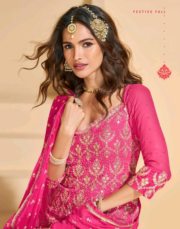 Antique Fashion 1 Kurti Lehenga Set