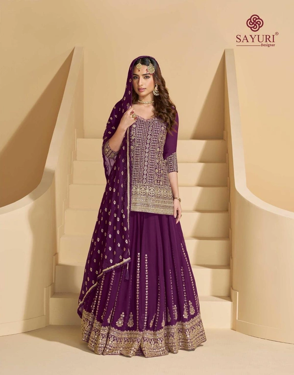 Antique Fashion 1 Kurti Lehenga Set