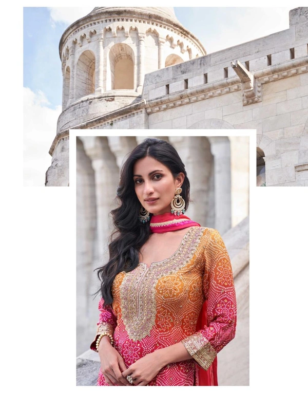 Antique Fashion 1 Kurti Plazo Set  - S
