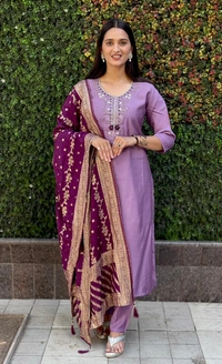 Antique Fashion 1 Kurti Pant Set  - Xxl