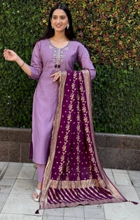 Antique Fashion 1 Kurti Pant Set  - Xxl