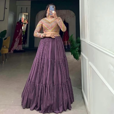 Fully Stitched Lahenga