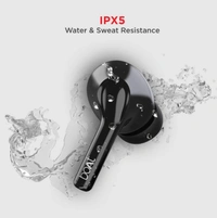 Boat Airdopes 161 With ASAP Charge 10,mm Drivers And 17 Hours Playback Bluetooth Headset (Pebble Black, True Wireless)  - bold blue,black,white