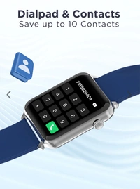 boAt Strom Call 1.69 Inch HD Display With Bluetooth Calling Smart Watch - Blue Stone, Onesize