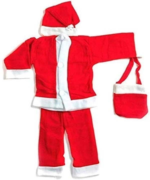 PK HUB Santa Claus Christmas Dress Combo for Children Kids(PACK OF 2) - 3-6 month