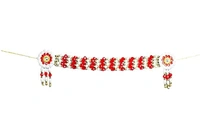 PK HUB Krishna Dandiya Garbha Navratri Dress 15 (6-12 Months) Set of 10 Items, Dhoti, bansuri,kundal,kamarbandh,2 mala,Bandhani,mukut,morpankh and patka for Diwali - 1-2year