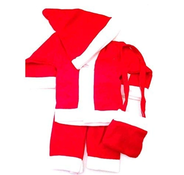 PK HUB New Santa Claus Dress Costume for Boys Girls Kids - 18-24month