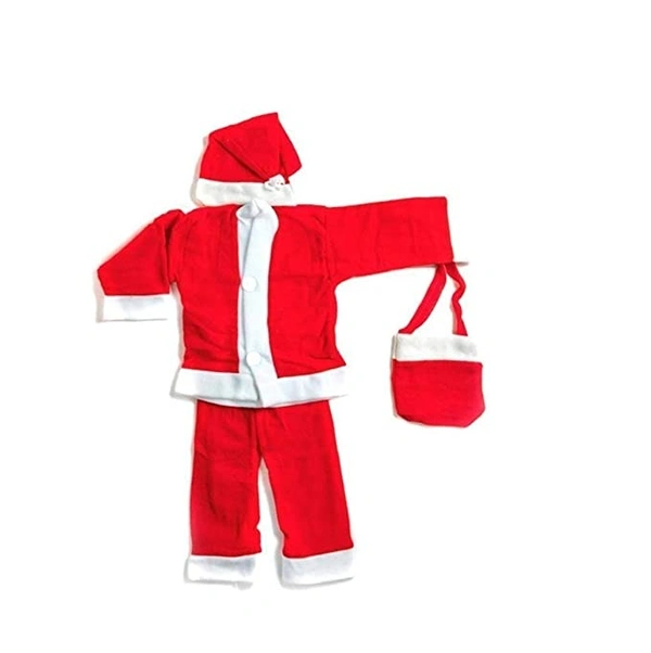 PK HUB New Santa Claus Dress Costume for Boys Girls Kids - 18-24month