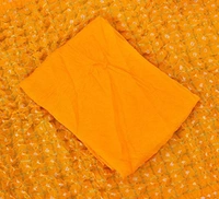 PK HUB®Women's Silk Gadhchola Bandhani Saree Rajasthani Bandhej With Zari Checks Saree With Blouse and Washable - YELLOW