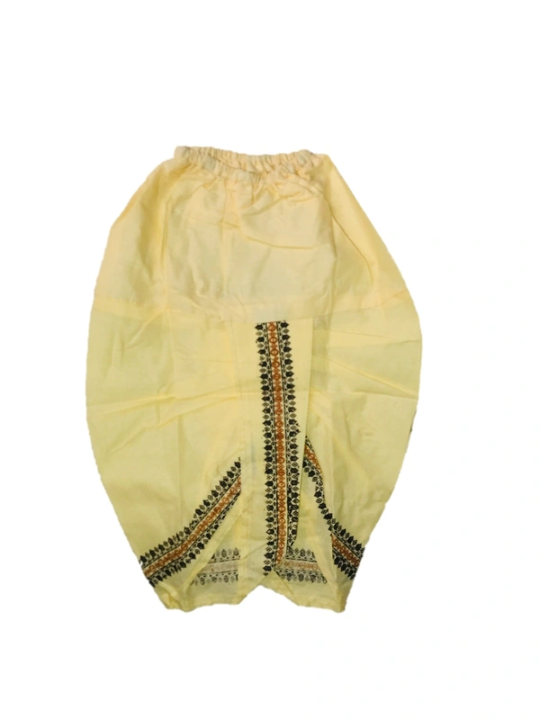 Boys Festive & Party Dhoti & Kurta Set  (Cream Pack of 1) - 3Y - 4Y