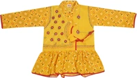 Boys Kids Ethnic Design Cotton Dhoti Kurta Chaniya Choli Set For Casual, Festival, occasional Boys set - 3Y - 4Y