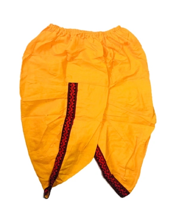 Boys Kids Ethnic Design Cotton Dhoti Kurta Chaniya Choli Set For Casual, Festival, occasional Boys set - 4Y - 5Y