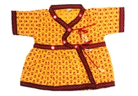 Boys Kids Ethnic Printed Design Cotton Dhoti Kurta Chaniya Choli Set For Casual, Festival, occasional Boys set - 2Y - 3Y