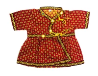 Boys Kids Ethnic Printed Design Cotton Dhoti Kurta Chaniya Choli Set For Casual, Festival, occasional Boys set - 2Y - 3Y