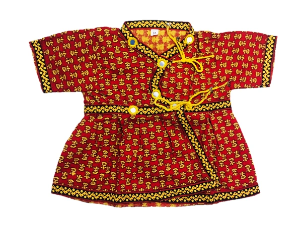 Boys Kids Ethnic Printed Design Cotton Dhoti Kurta Chaniya Choli Set For Casual, Festival, occasional Boys set - 2Y - 3Y