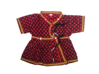 Boys Kids Ethnic Printed Design Cotton Dhoti Kurta Chaniya Choli Set For Casual, Festival, occasional Boys set - 2Y - 3Y