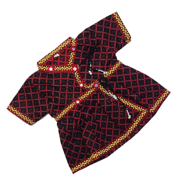 Boys Kids Ethnic Printed Design Cotton Dhoti Kurta Chaniya Choli Set For Casual, Festival, occasional Boys set - 3Y - 4Y