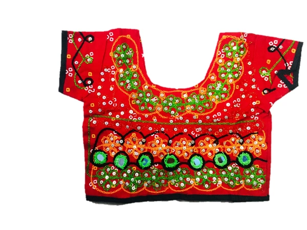 Navratri Garba Full stitches Ghagar Choli,leghnga Choli,Chania Choli Dress-Cotton - 3Y - 4Y