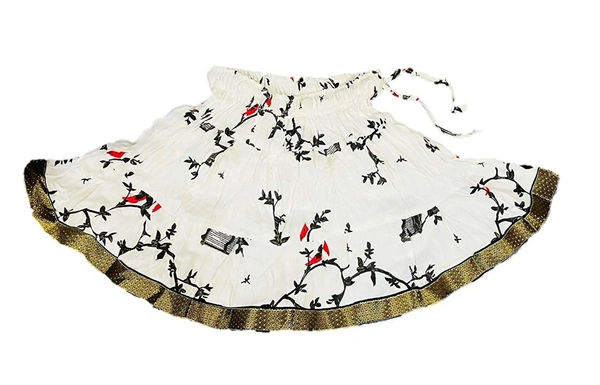 PK HUB Baby Girl's Cotton Readymade Printed Lehenga Choli - 4-5 Years