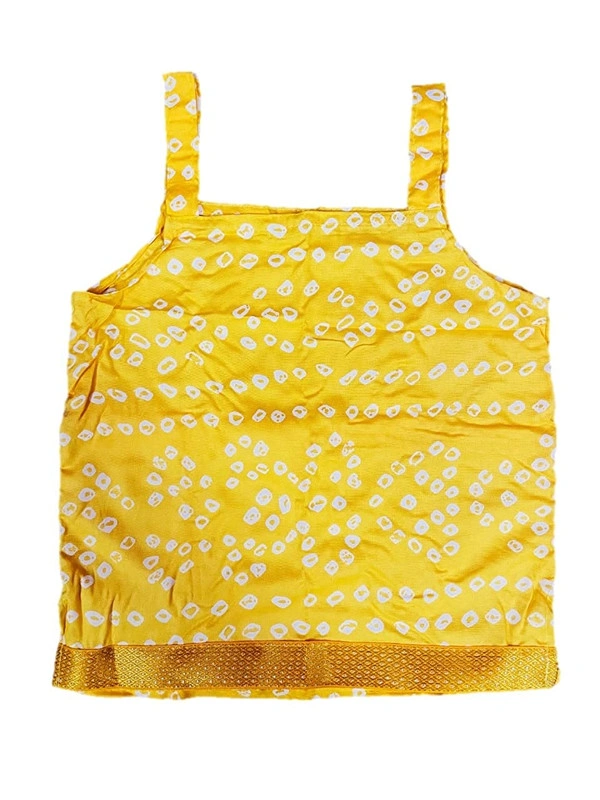 PK HUB Baby Girl's Cotton Readymade Printed Lehenga Choli - 6-12 Months