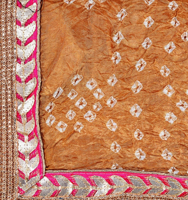 PK HUB jaipuri rajasthani women's art silk bandhej bandhani dupattas - FREE SIZE, Multicolor