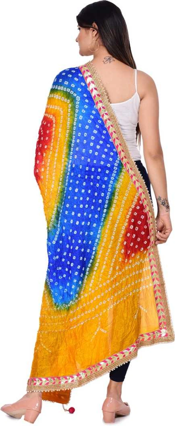 PK HUB®
Art Silk Self Design Multicolor Women Dupatta - FREE SIZE, Multicolor