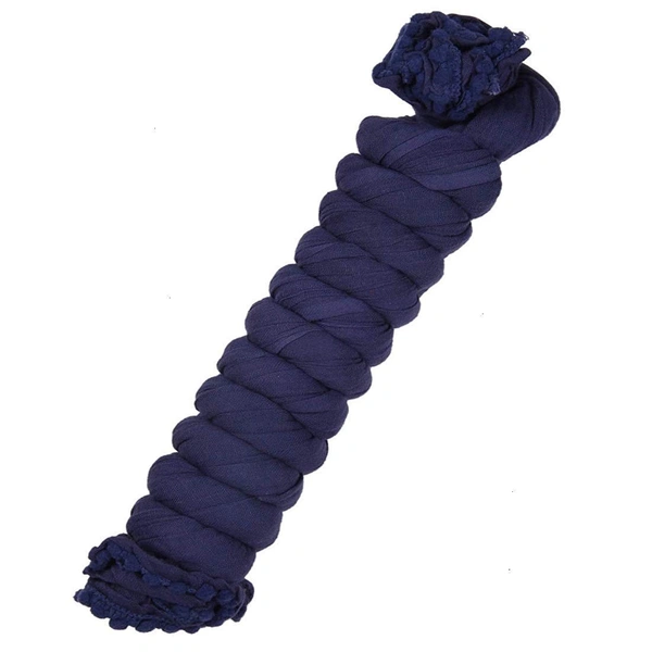 PK HUB PK MART Women's Solid Cotton Dupatta - FREE SIZE, Navy Blue
