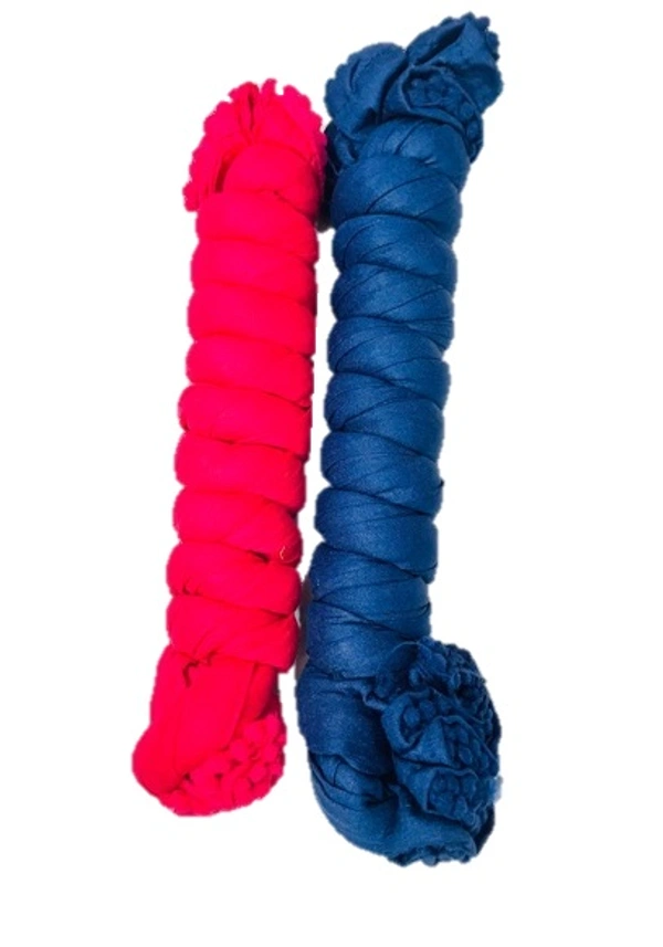PK HUB PK MART Women's Solid Cotton Dupatta pack of 2 - FREE SIZE, Navy Blue