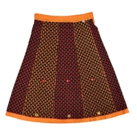 Readymade Lehnaga Choli Set For Kids Girls Fabric Pure Cotton Multi - 6M - 12M