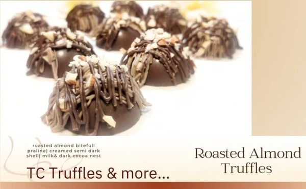 Roasted Almonds Nest Truffles - 6