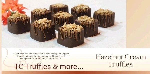 Hazelnut Cream Truffles  - 6